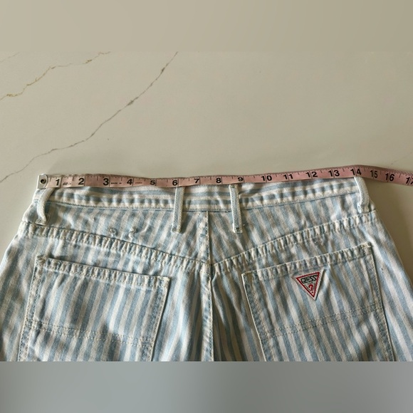 RARE 90s vintage Guess high waisted stripe shorts - Picture 15 of 16